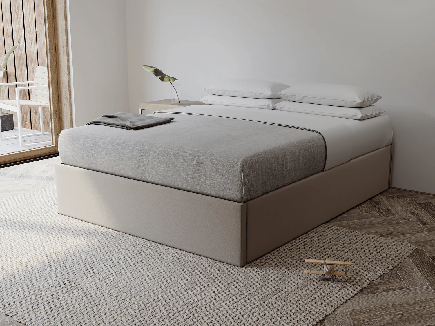 Vant Platform Bed - King Size - Image 11