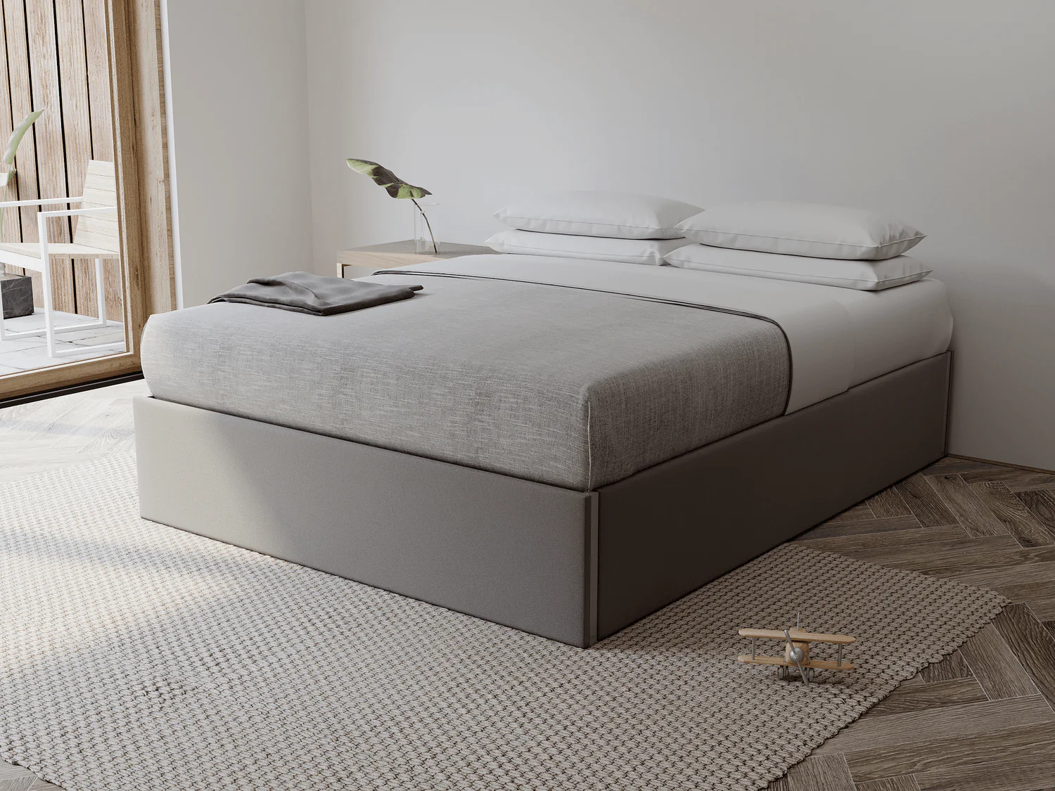 Vant Platform Bed - King Size - Image 13