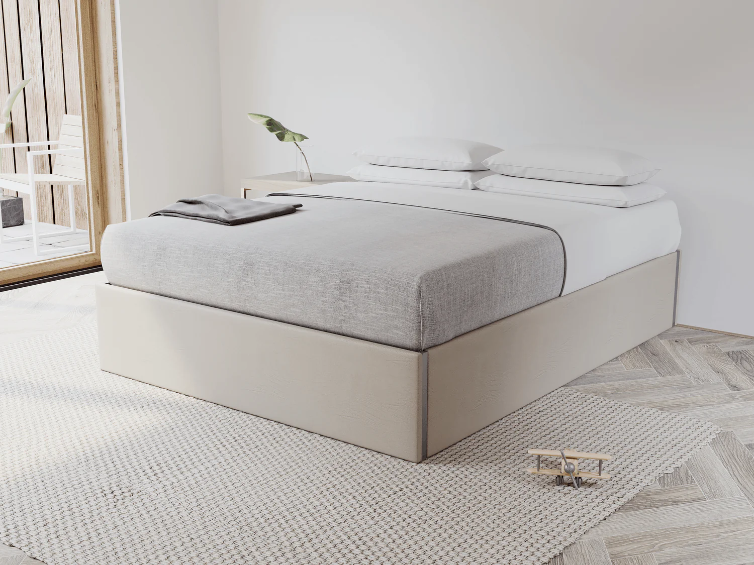 Vant Platform Bed - King Size - Image 26