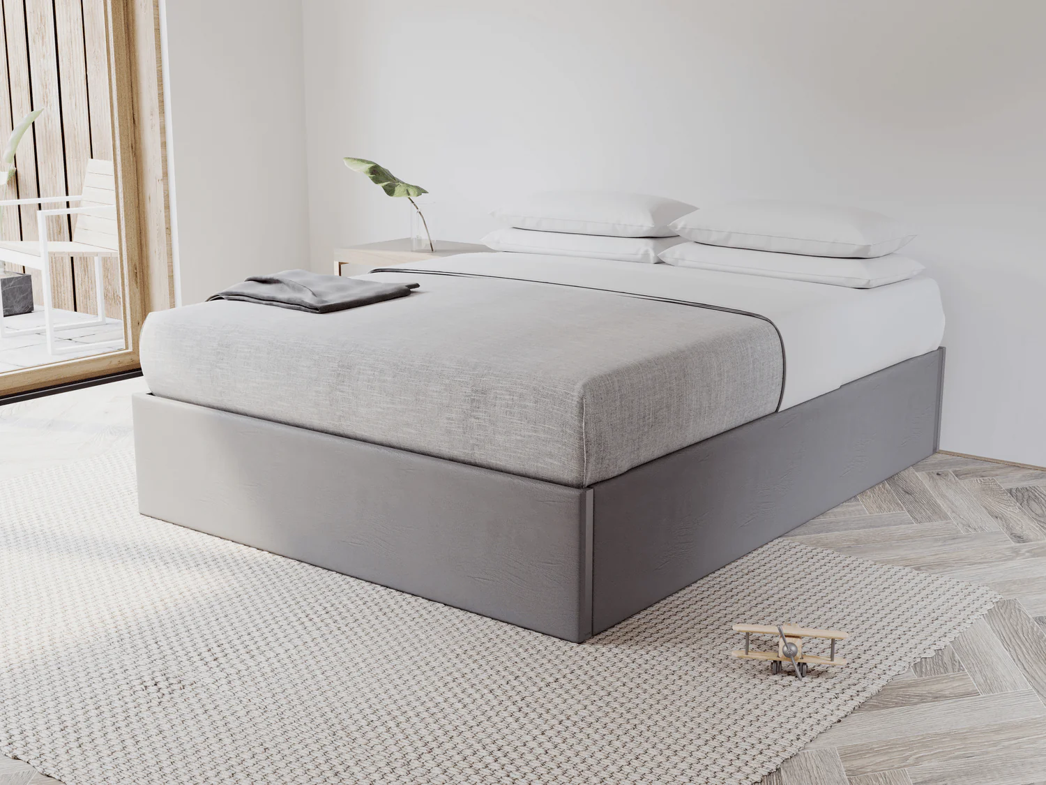 Vant Platform Bed - King Size - Image 27