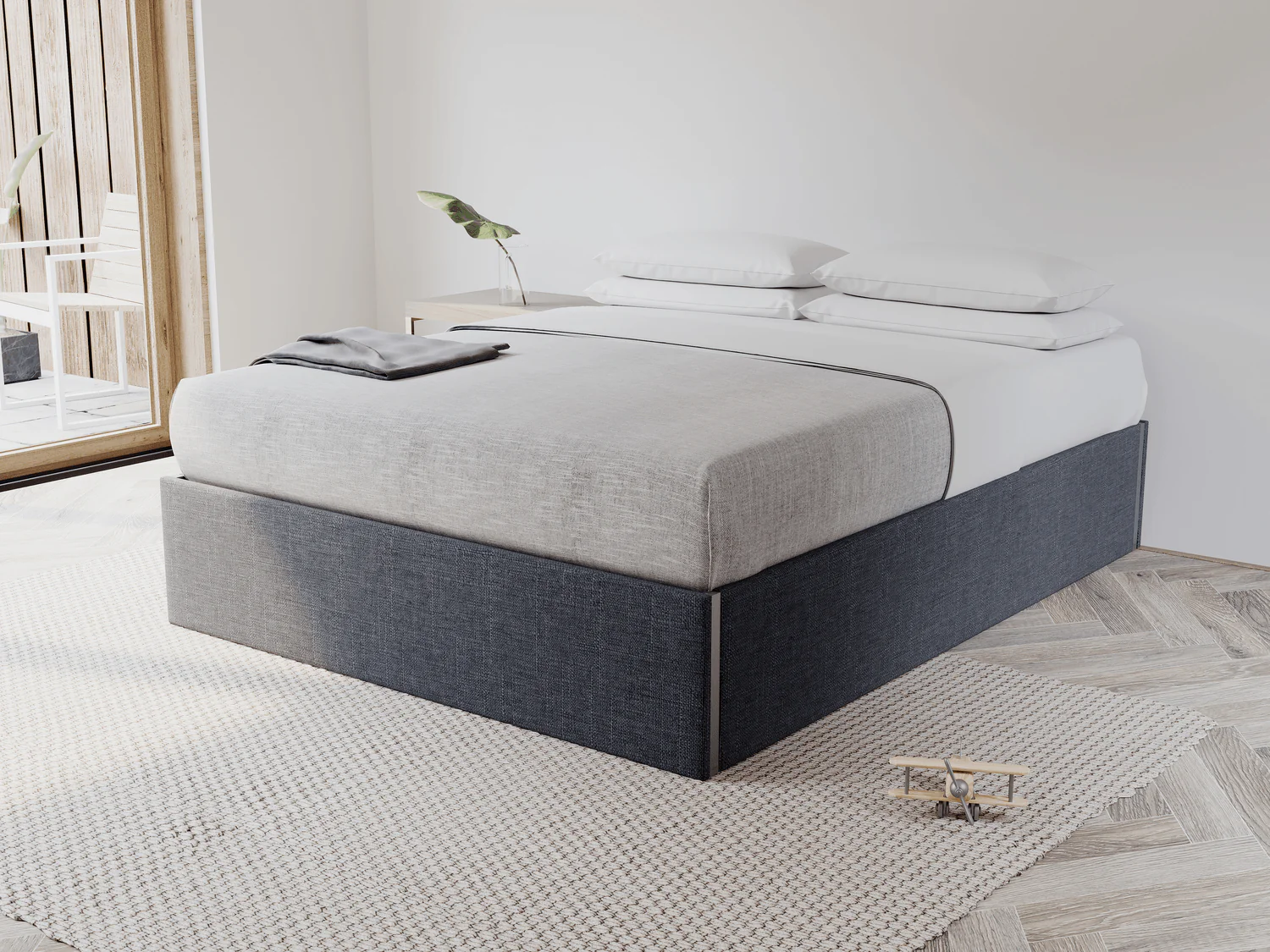 Vant Platform Bed - King Size - Image 3