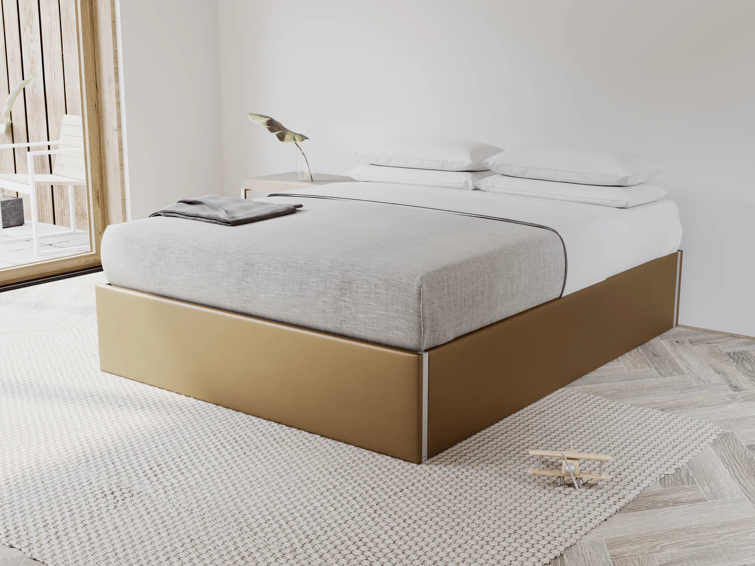 Vant Platform Bed - King Size - Image 6