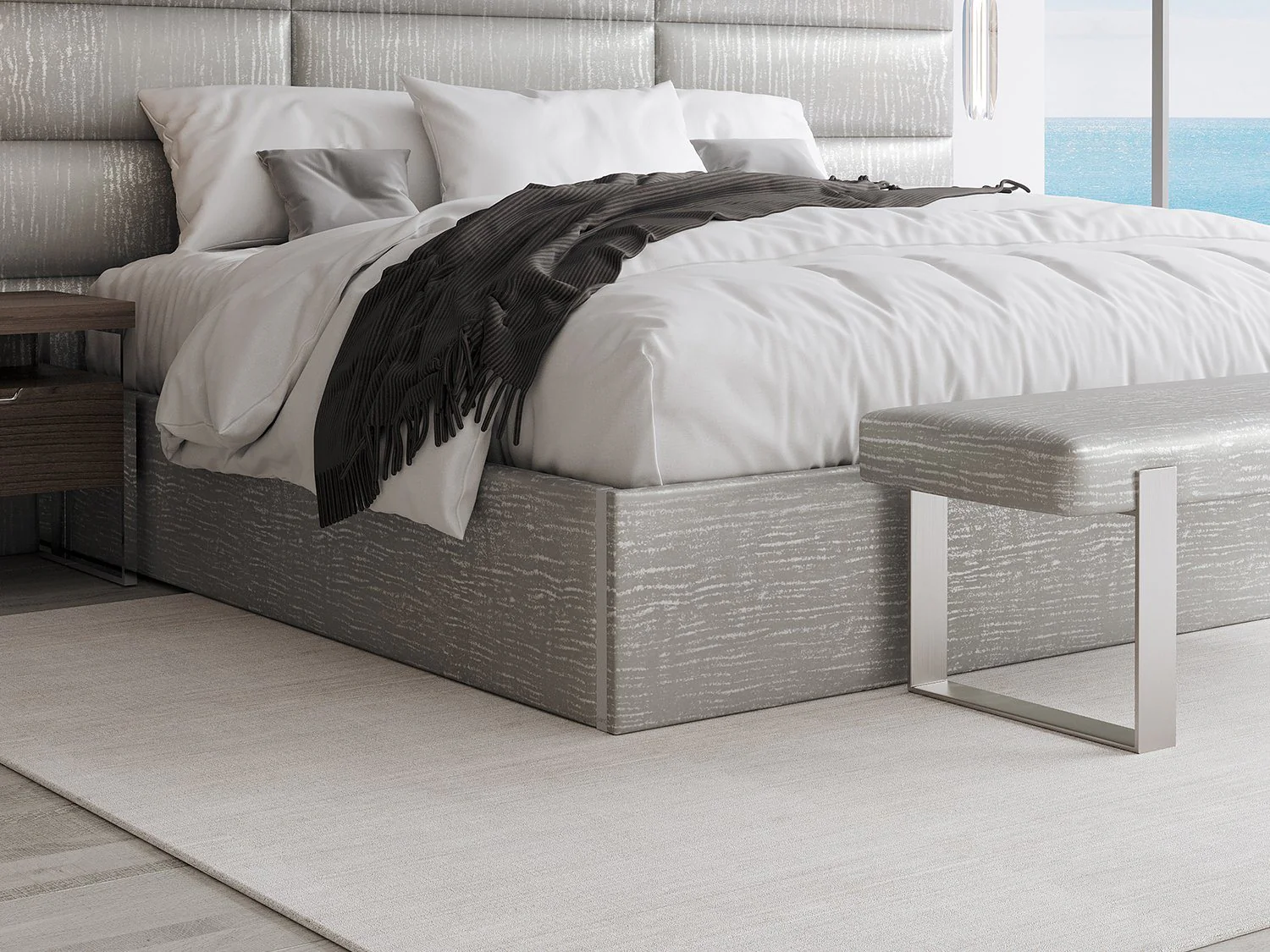Vant Platform Bed - King Size - Image 66