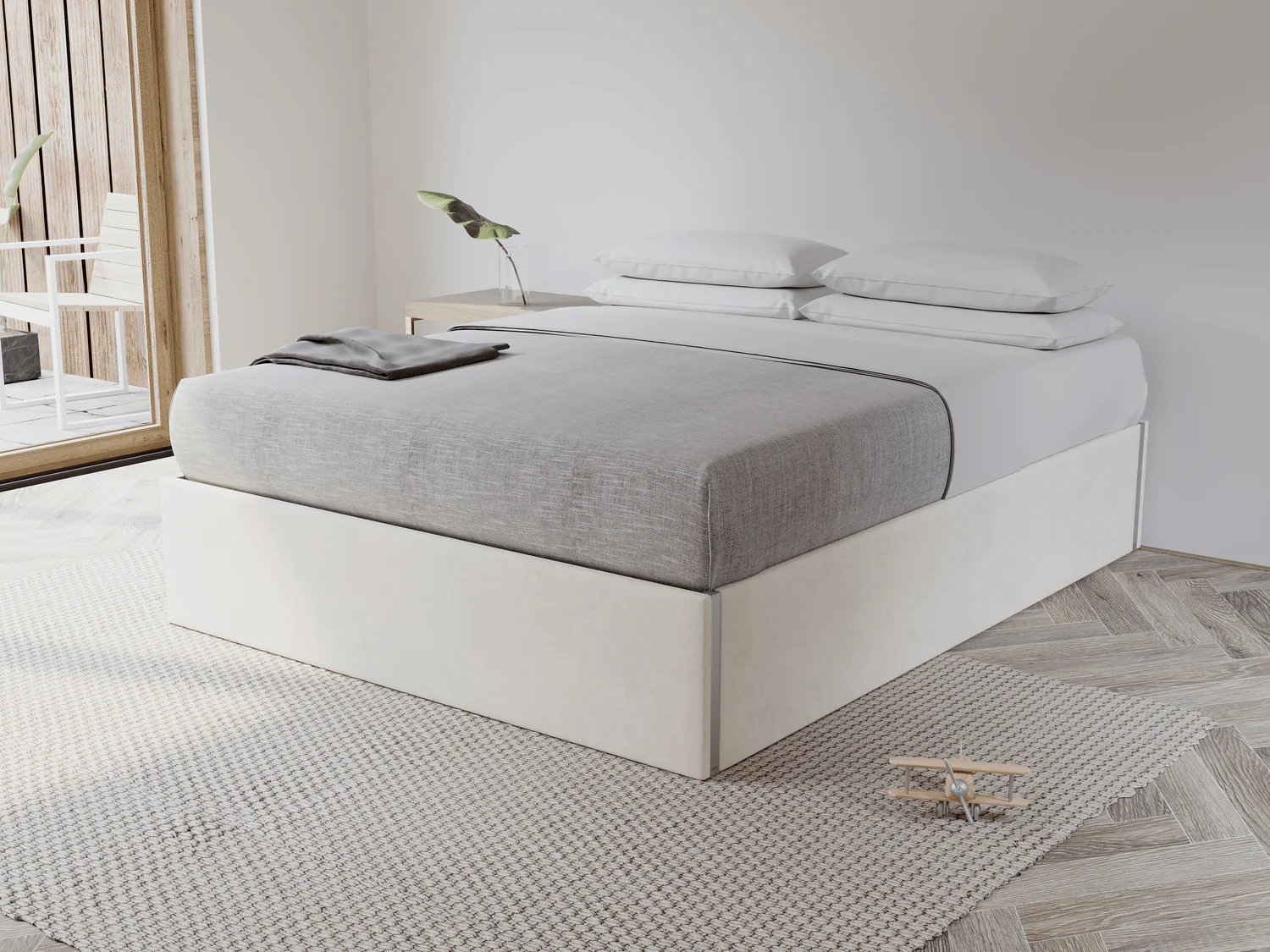 Vant Platform Bed - King Size - Image 9